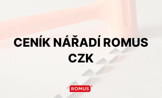 Ceník Romus 2023 CZK